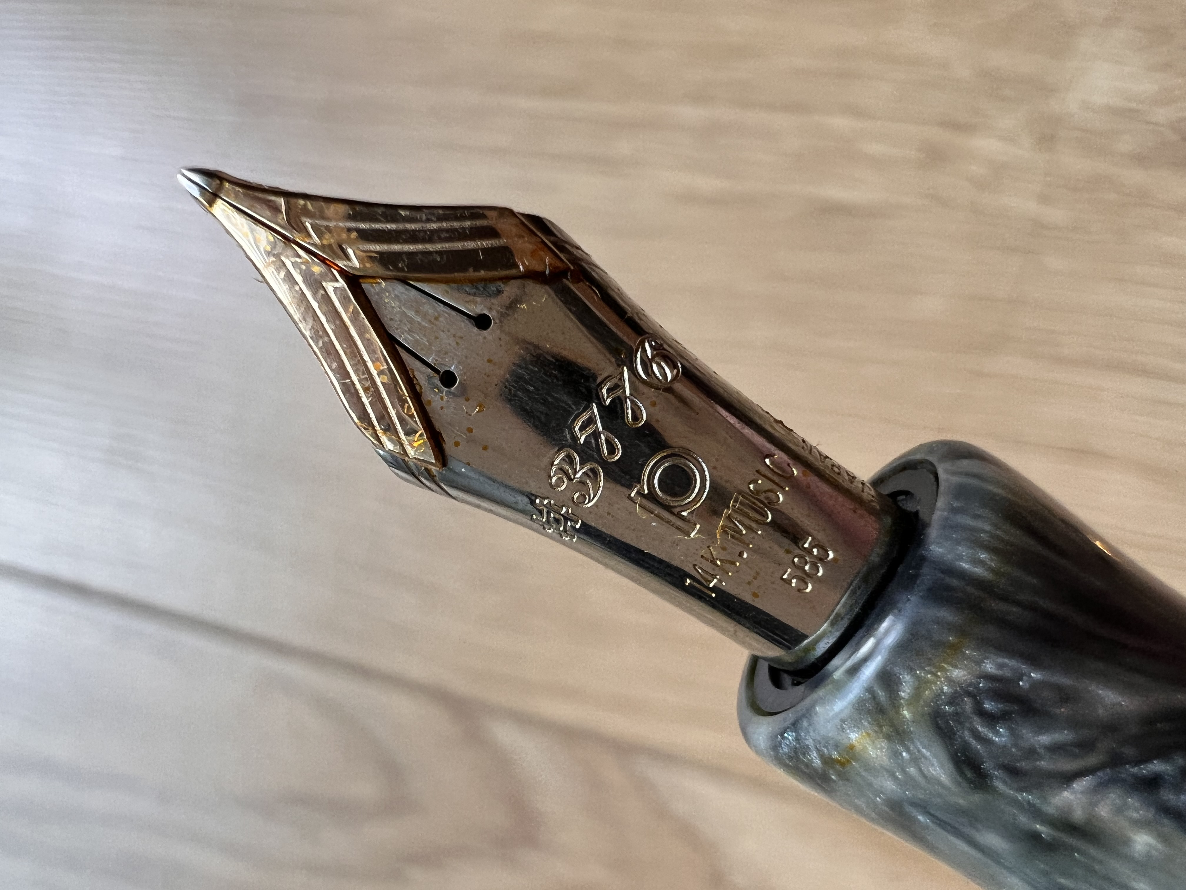Accounting for the ensso PIUMA Pocket Fountain Pen in Brass — Penquisition