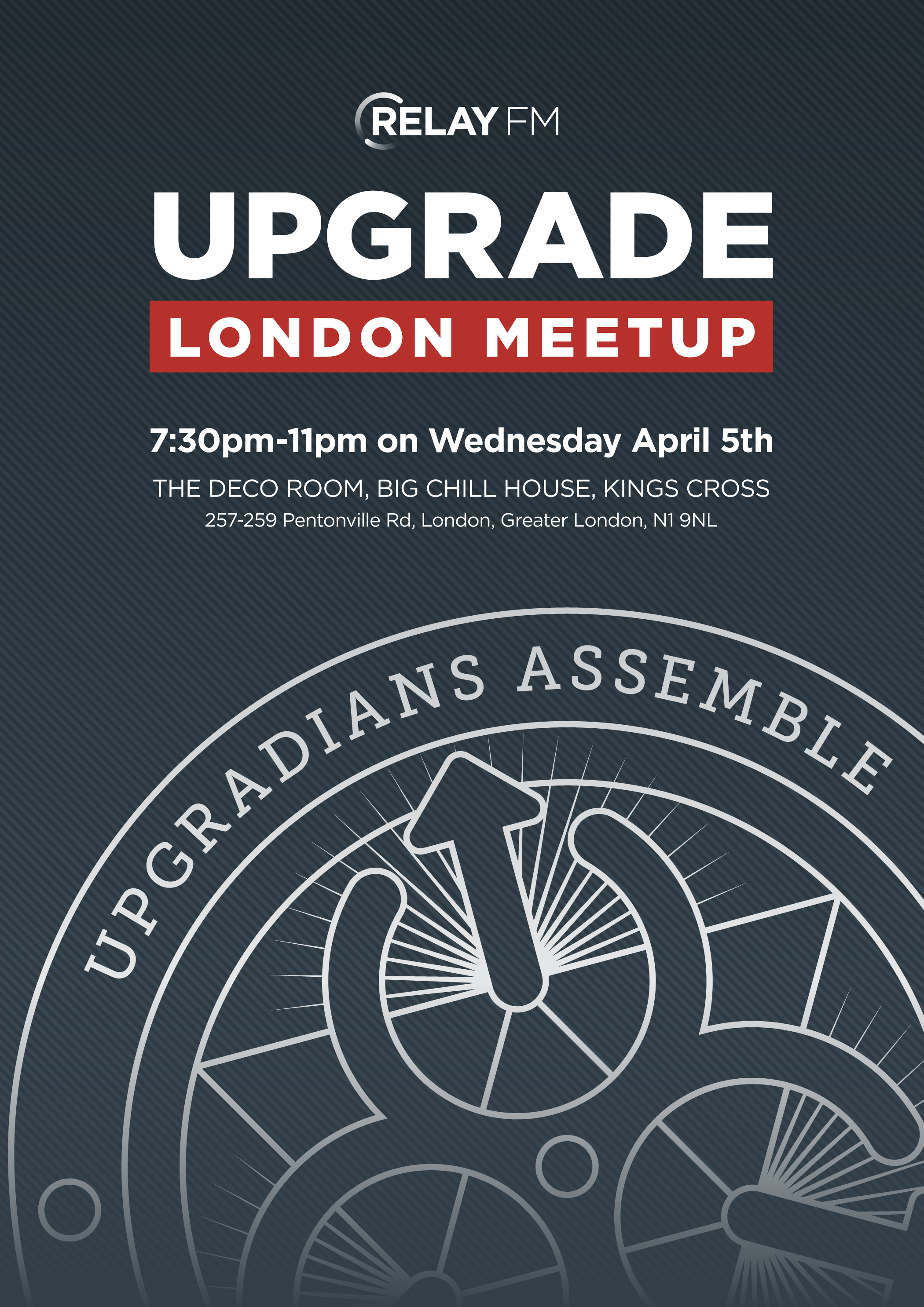 Upgrade Meetup Poster