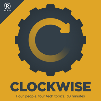 Clockwise logo showing a gear and an arrow